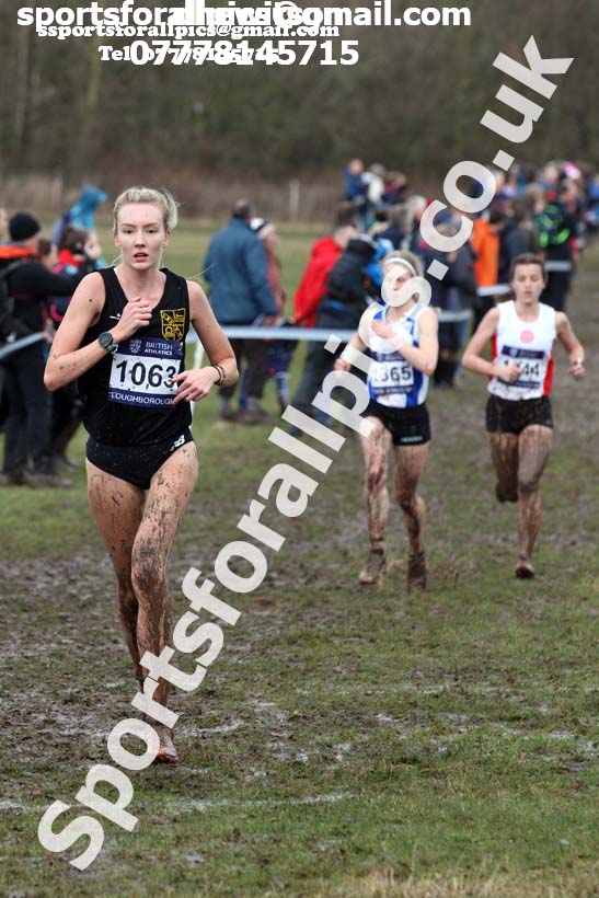 Senior womens 2018 British Inter Counties Cross Country Champs., Prestwold Hall, Loughborough. Photo: David T. Hewitson/Sports for All Pics